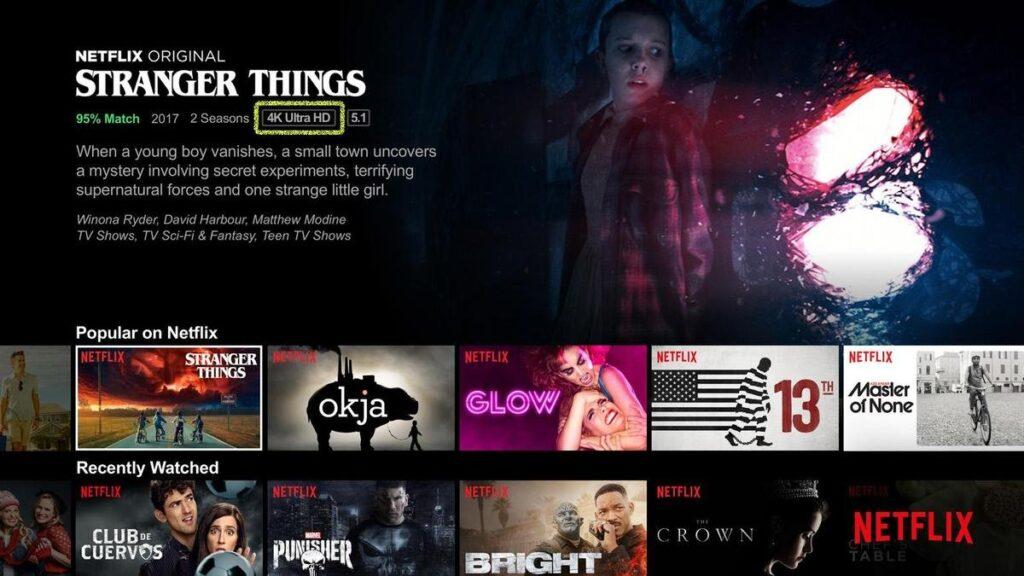 Netflix'te 4K Ultra HD İçerik Nasıl Oynatılır?