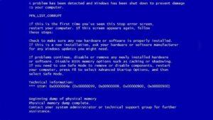 Windows 10 Mavi Ekran Hatası Nasıl Onarılır ?