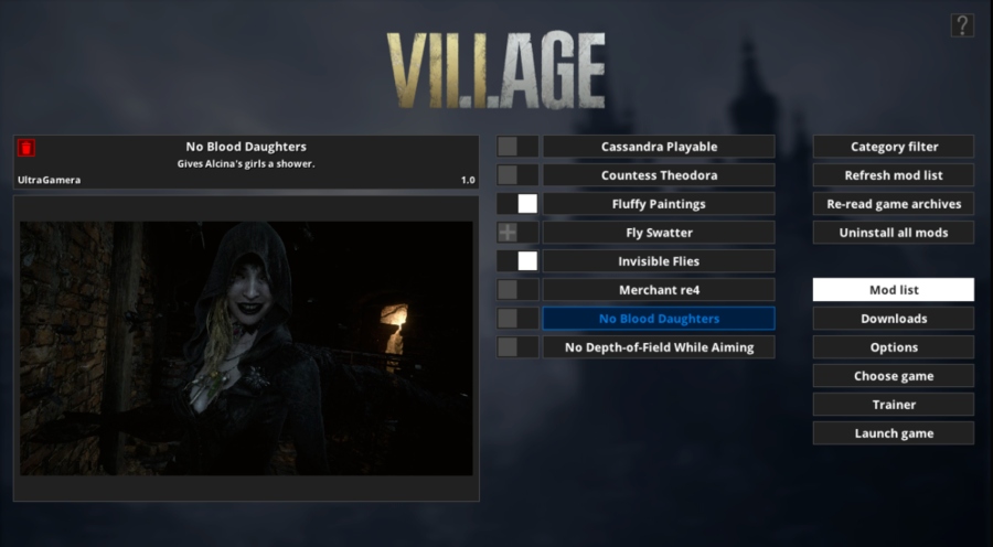 Resident Evil Village Modları